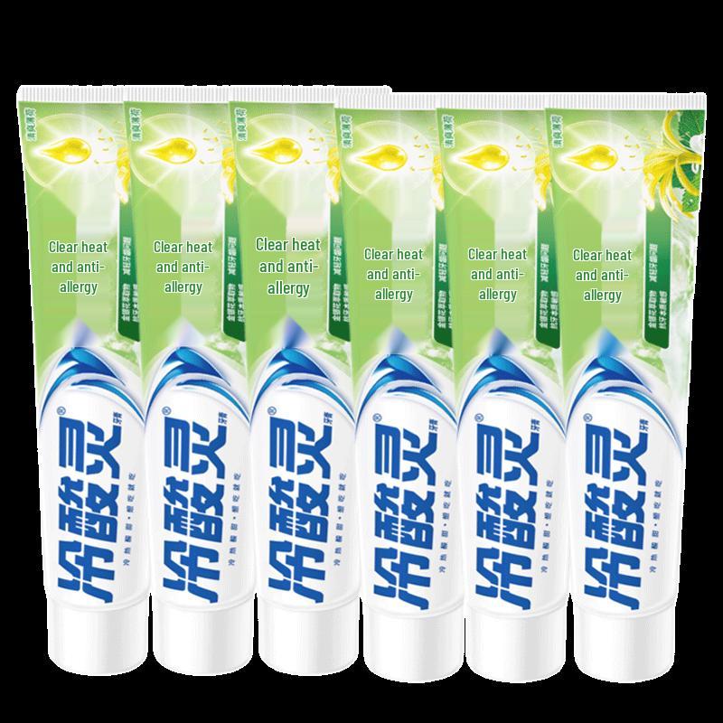 Cold & Acid Sensitive Herbal Toothpaste 6-Pack