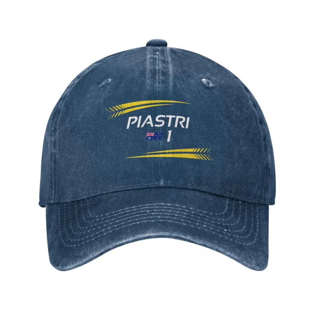 F    Piastri black version Baseball Cap Christmas Hat Unique hats Sunscreen Streetwear Hats For Women Unisexs