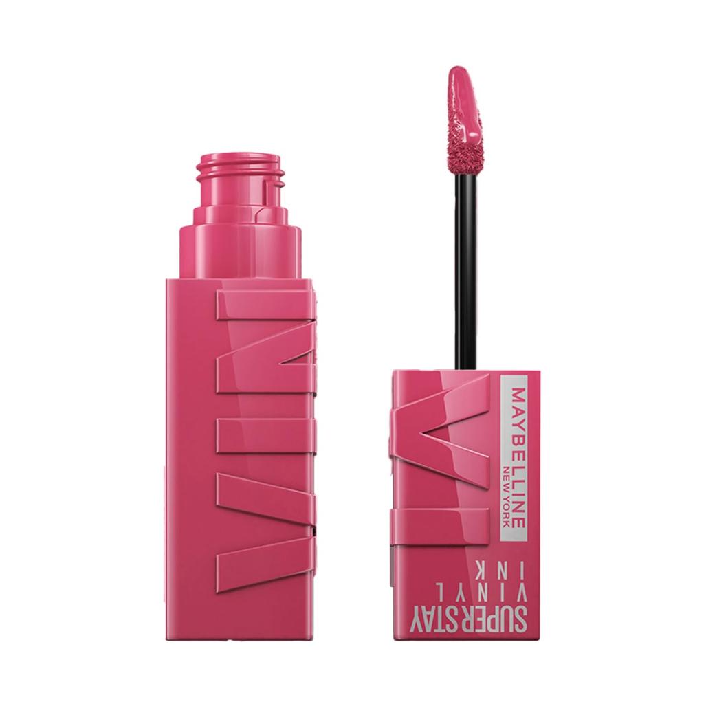 Maybelline Superstay Vinyl Ink Liquid Lipstick Coy High Shine Long Lasting 16Hr Wear Smudge Proof Transfer Proof Vegan Lip Colour Glossy Finish 4.2ml