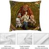 1Pc Fantasy Film Pillow Case, Polyester 2D Print, Decor For Living Room, Bedroom & Dorm, Ideal For Labyrinth 80S Movie Fans