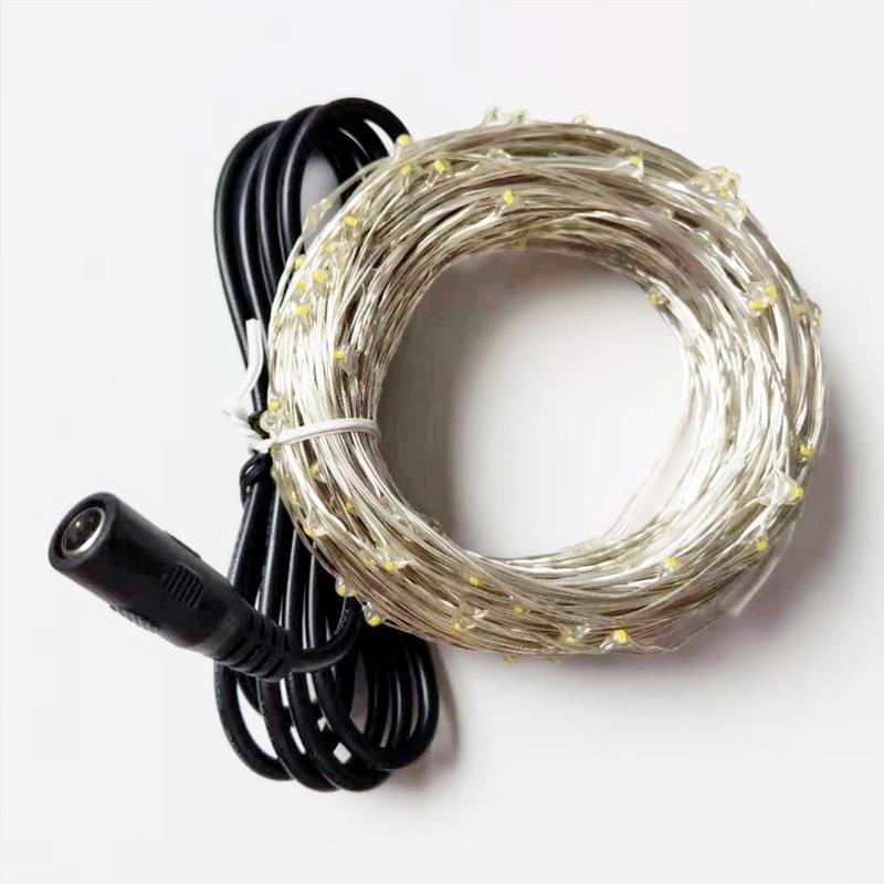 Copper Wire USB Star String Lights for Christmas, New Year & Wedding Decor