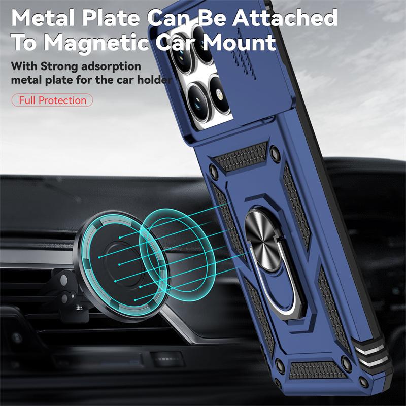 Funda for Xiaomi 14T Pro 5G Case Magnet Holder Ring Armor Shockproof Coque for Xiaomi T14 Xiaomi14T Pro 14TPro Mi 14 T Pro Capa