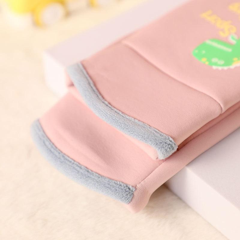 Winter Children's Gloves Cartoon Dinosaur Fluorescence Cycling Kids Warm Sports Skiing Windproof Waterproof Boys Girls Gloves