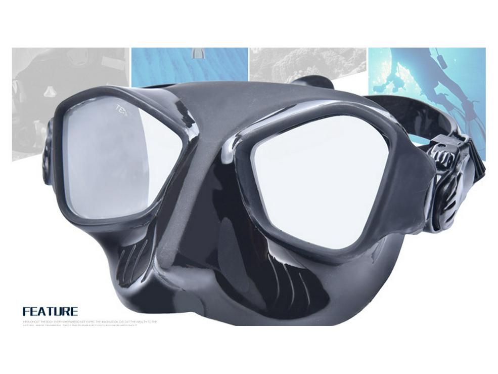 Adult Snorkeling & Diving Mask Set: HD Anti-Fog Tempered Glass Goggles