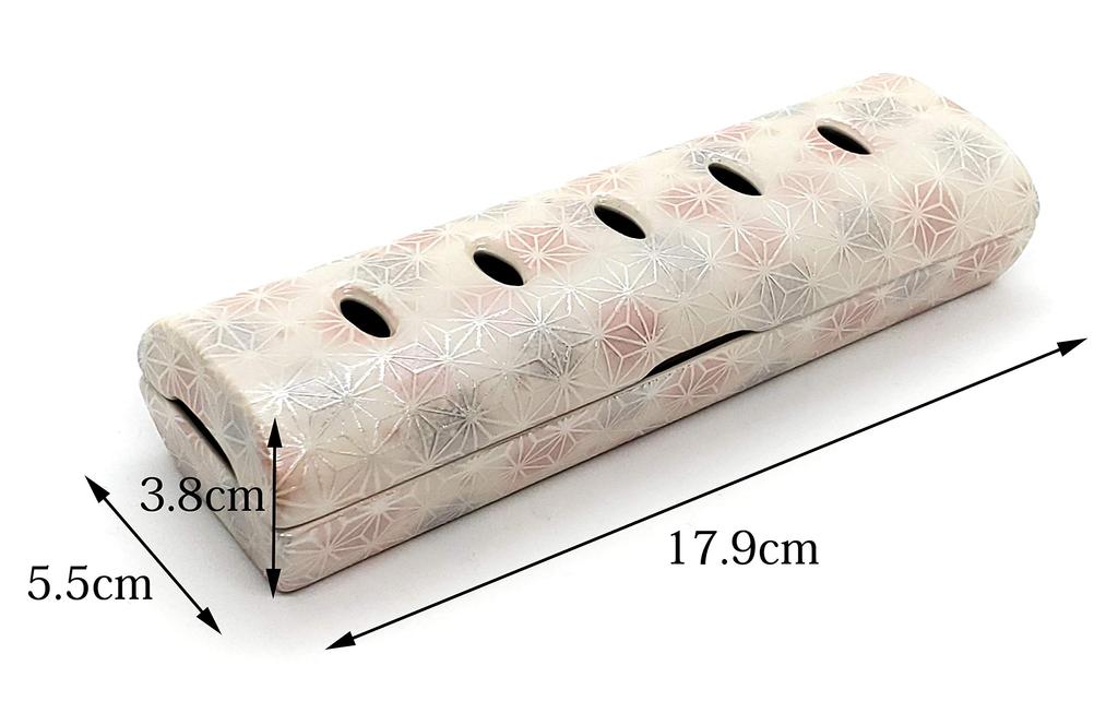 Lacquerware Aya Horizontal Cylinder Type Incense Burner Comes with Carbon Can Be Used for Both Stick and Cone Modern Buddhist Modern Buddhist Incense