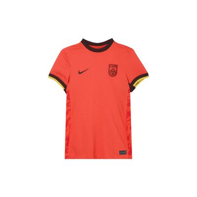Round Neck Moisture Wicking Short Sleeve Soccer Shirt Women Tops Passionate-Red Comet-Red Earth-Brown FJ4330633