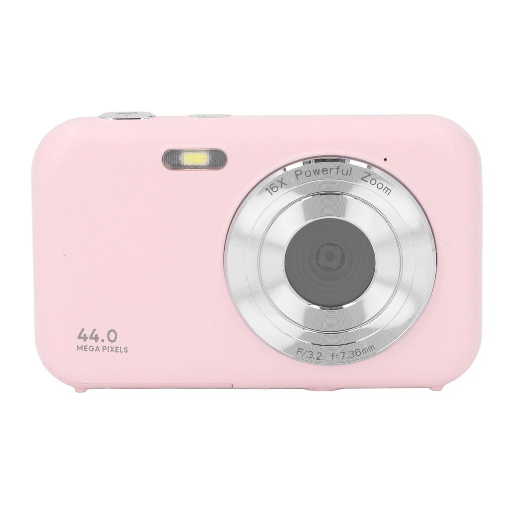 44MP 2.5K Digital Camera 2.4 Inch IPS Screen 16X Digital Zoom Camera for Teens Students Boys Girls
