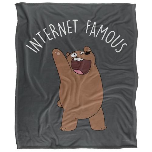 We Bare Bears Internet Famous Silky Supersoft Blanket