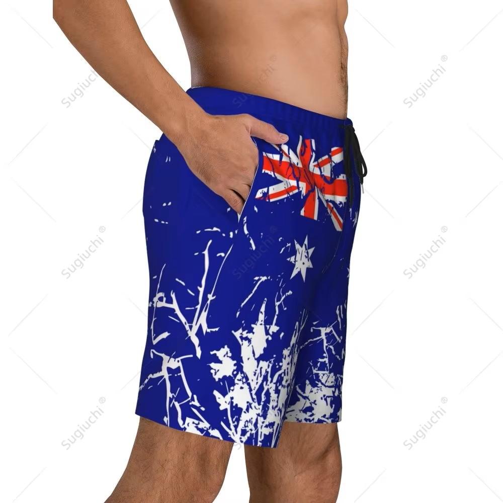 Boxing Shorts Pants Australia 3D Print Fighting Training MMA Mixed Martial Art Unisex Men Women Quick Dry Fitness Gym Sport Workout Casual Streetwear