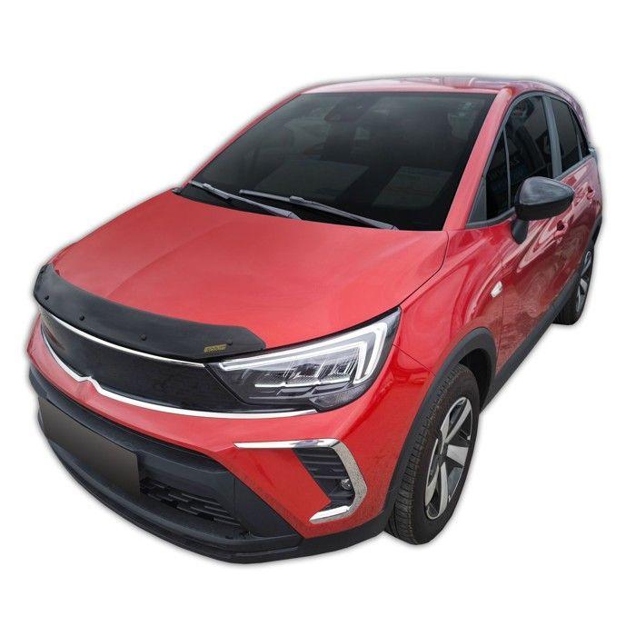 SCOUTT | Bra Capot Déflecteur Protection Pour Opel Crossland 2020-2024, Aérodynamique, Assemblage Facile, Aucun perçage requis