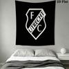 FC Utrecht Wall Hanging Printed Fabric Blanket Decorative Tapestries for Bedroom Living Room Home Decor