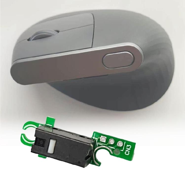Ergonomic Left Button Switching Board For MX Vertical Mouse Featuring Quiet Clicks FatigueFree Usage Improved Response