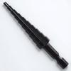 1PC Nitridized Coated HSS Hexagon Shank Taper Step Bit for Drilling Wood Plastic PVC Board