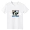 Men Urban Retro Number Print T‑Shirt Short‑Sleeve Crew Neck Casual Daily Summer Loose Tee