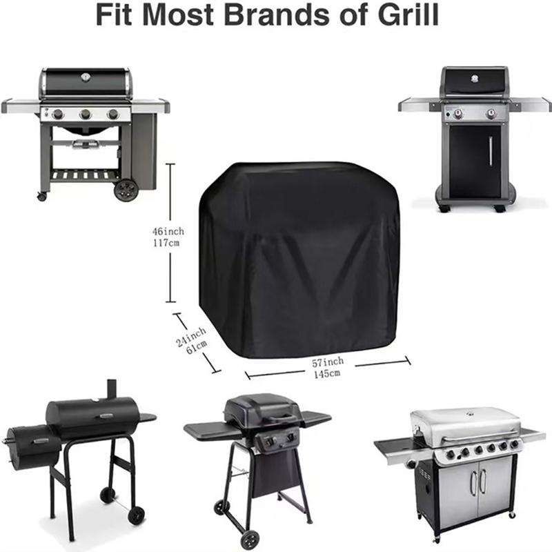 Multiple Size Grill Cover Waterproof Outdoor Barbecue Cover Anti Dust Rain  Barbecue Protection Cover BBQ Accessories SKFJ001