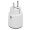 WiFi Power Plug with Metering 16A Smart Voice Remote Control Plug Outlet for Refrigerator Fan TV