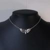 Gold or Silver Death's-head Hawkmoth Necklace for Cross-border Trade