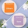EOOUT 3x3 Inch Super Sticky Notes, 8 Pads (800 Sheets) Pastel Colors, Ink-Proof Self-Stick Notes for Office, Home &School