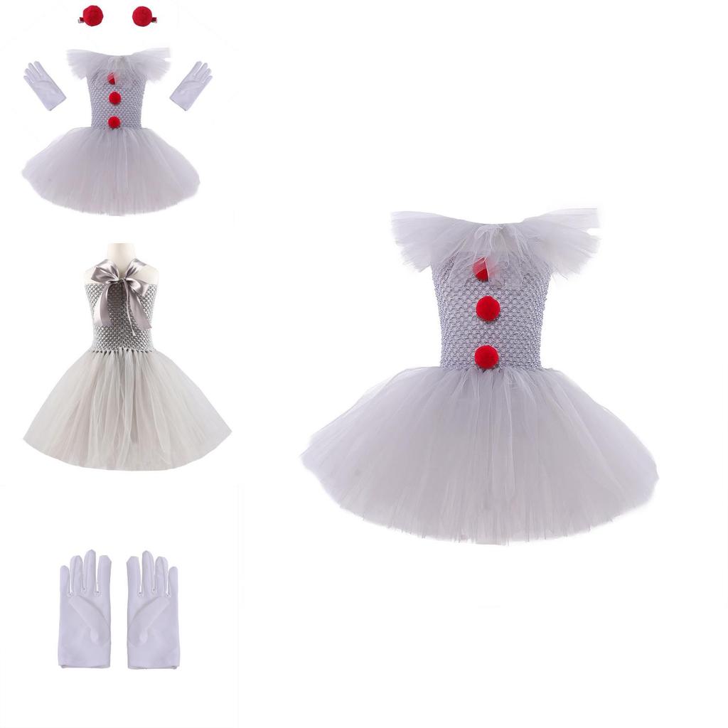 Set Vestito da Principessa in Misto Fibra Chimica per Costumi Cosplay