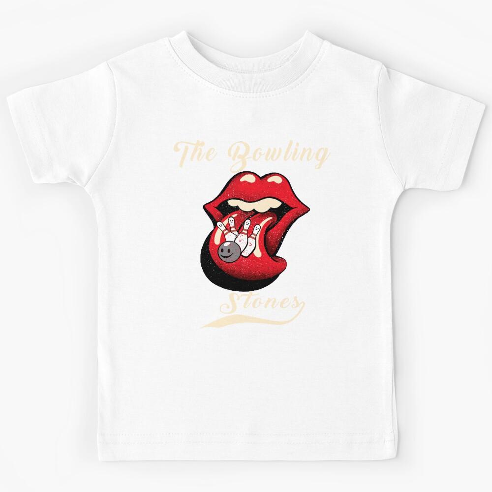 THE Bowling Stones US american Strike Bowling Stones Star FANS 2025 funny bowling US FLAG Gift Kids T-Shirt 140