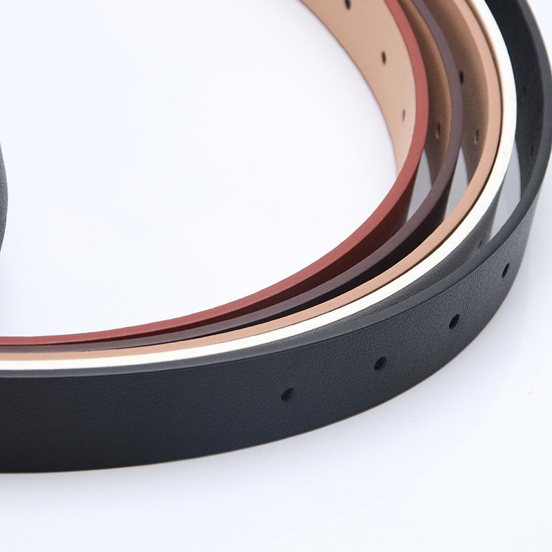 Personalized Round-buckle Belt, Fashionable and Versatile Dress, Jeans, Belt, Ethnic Style Decorative Belt for Women