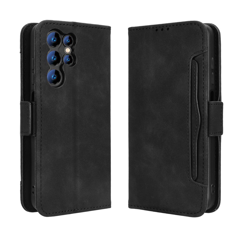 For Oukitel C61/Oukitel C61 Pro Leather Case Phone Wallet Cover with Multiple Card Slots