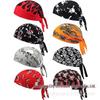 Bright Crown Pirate Head Wrap for Men & Women - Autumn/Winter Breathable Cycling & Running Hat