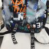 Graffiti School Bag Sports Bag College Student Men Women Backpack