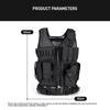 Multi-Pocket Swat Army Tactical Vest Jungle Combat Body Armor Vests Security Hunting Outdoor CS Game Airsoft Training Jacket