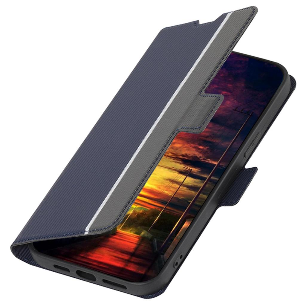 For Honor X50i+ 5G Super Thin PU Leather Cover Stand View Shockproof Cell Phone Case