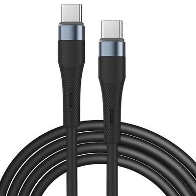 USB-C To USB-C Cable Fast Charging 60W for iPhone 16 Pro Max, iPhone 16e, iPhone 15 - 1M Black