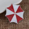 Protective Umbrella Brooch Badge, Small Red Umbrella Shaped Brooch, Exquisite And Versatile Clothing Pin Accessories