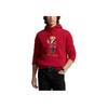 Polo Ralph Lauren SS24 Letter Bear Print Casual Hoodie Men Hoodies Red MNPOKNI16823377-600