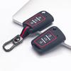 Silicone Car Key Cover Fob Case Keychain 3 Buttons Key Protector Holder, Fits Volkswagen Golf Tiguan Passat Octavia A7 MK7 MK2 B8 Skoda Superb