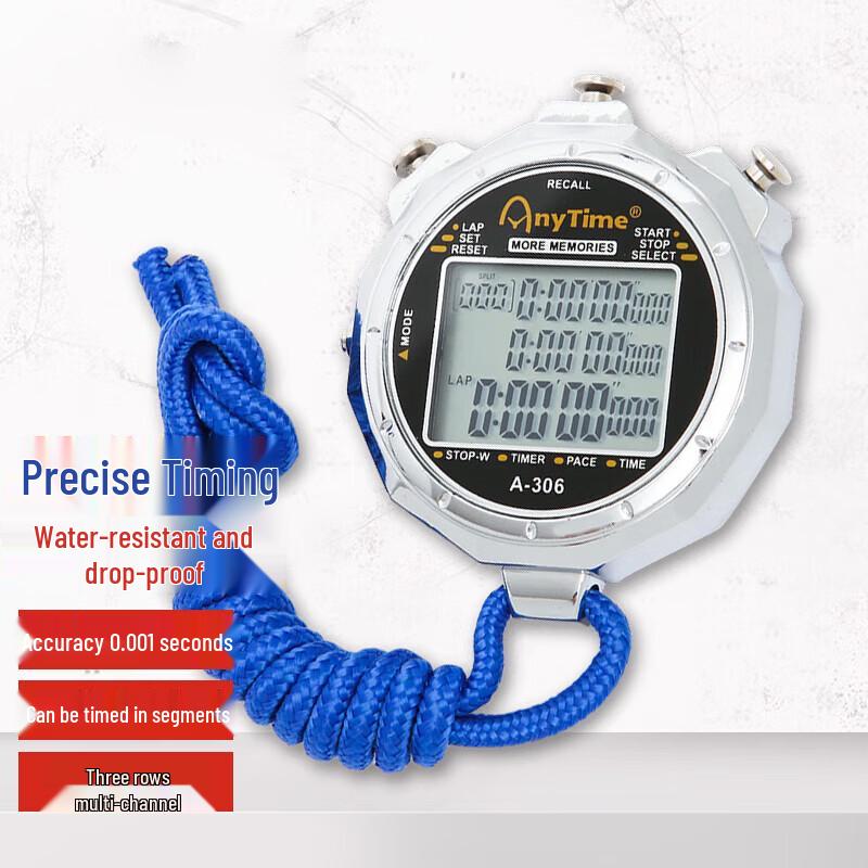 Professional Multi-Function Digital Sports Stopwatch