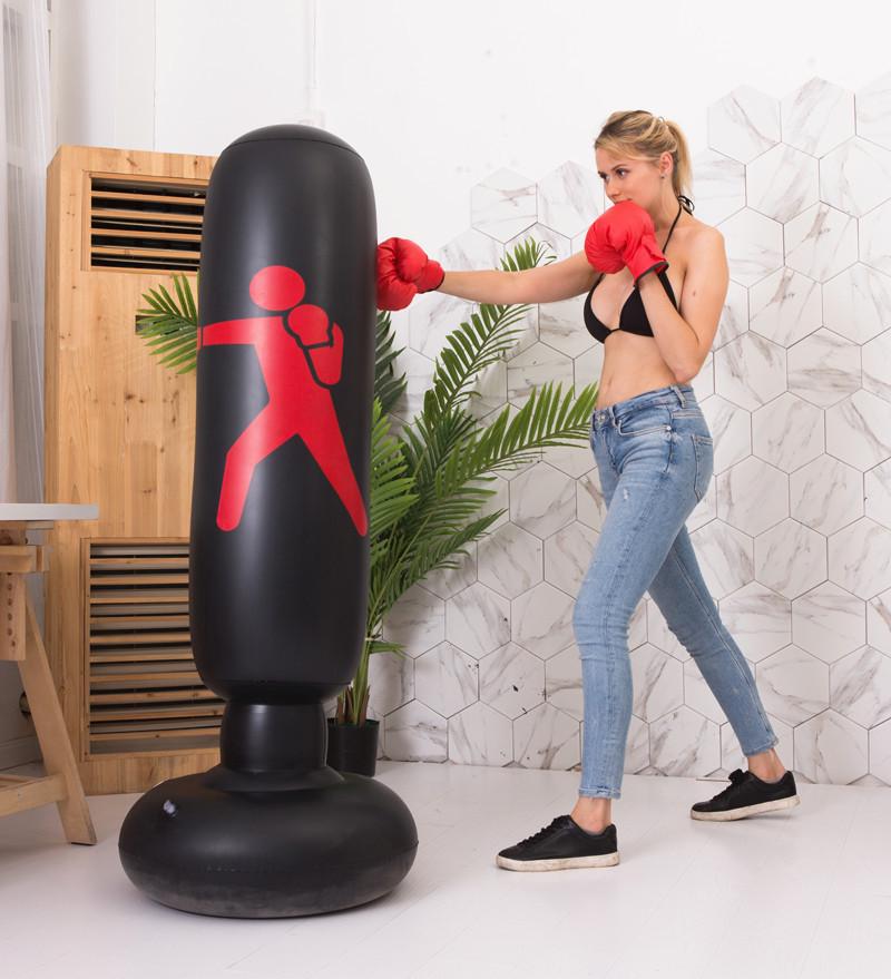 Children's 1.6m Inflatable Boxing Tumbler Sandbag Toy