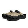 Crocs Classic Clog Classic Versatile Comfortable Unisex Black Yellow