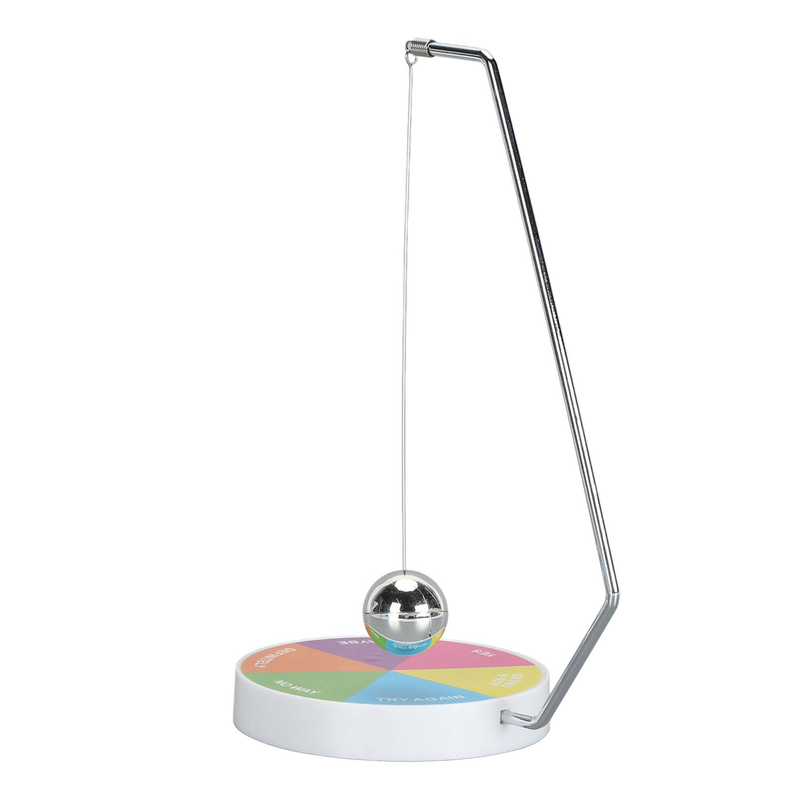 

Magnetic Decision Maker Ball Swing Office Desk Decoration Toy Reduce Stress Decision Maker Fortune Teller for