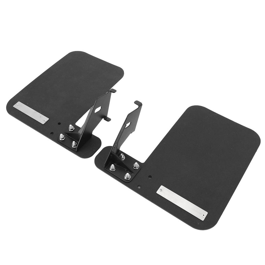 1 Pair Rear Trailing Arm Guards Mud Flaps Shockproof HDPE Steel Replacement for Polaris XP 4 1000 20