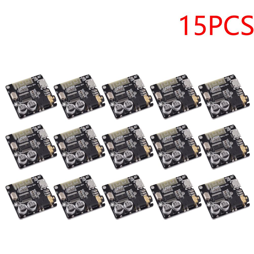 MP3 Decoding Player Board Bluetooth-Compatible 4.1/5.0 3.7-5V MP3 Format Decoder Board 3.5mm Audio Aux Micro USB 5V Powered