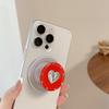 MagSafe-Compatible Rhinestone Heart Phone Holder & Stand