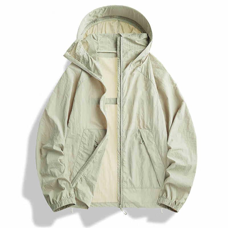 

Unisex Ice Silk Sun Protection Hiking Jacket XS-3XL