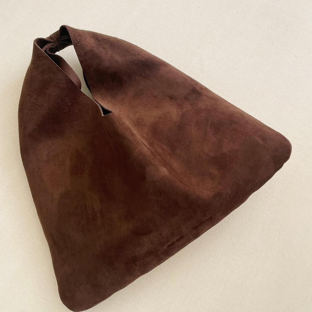 The Row 2025 New Triangle Hobo: Minimalist Versatile Handbag, Trendy Underarm Shoulder Bag