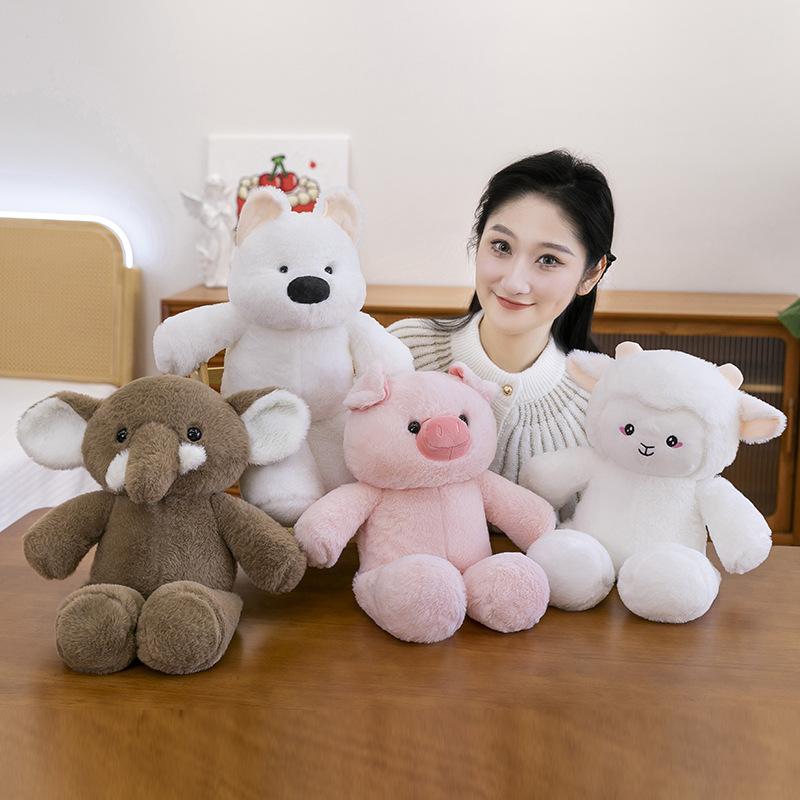 Run Cute Doll Series Cute Cute Doll Plush Toy West Highland Throw Pillow Birthday Gift Girl