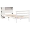 VidaXL Bunk Bed Without Mattress White 75x190cm Solid Pine Wood, Bed, Bedroom Furniture, Bed with 3321872