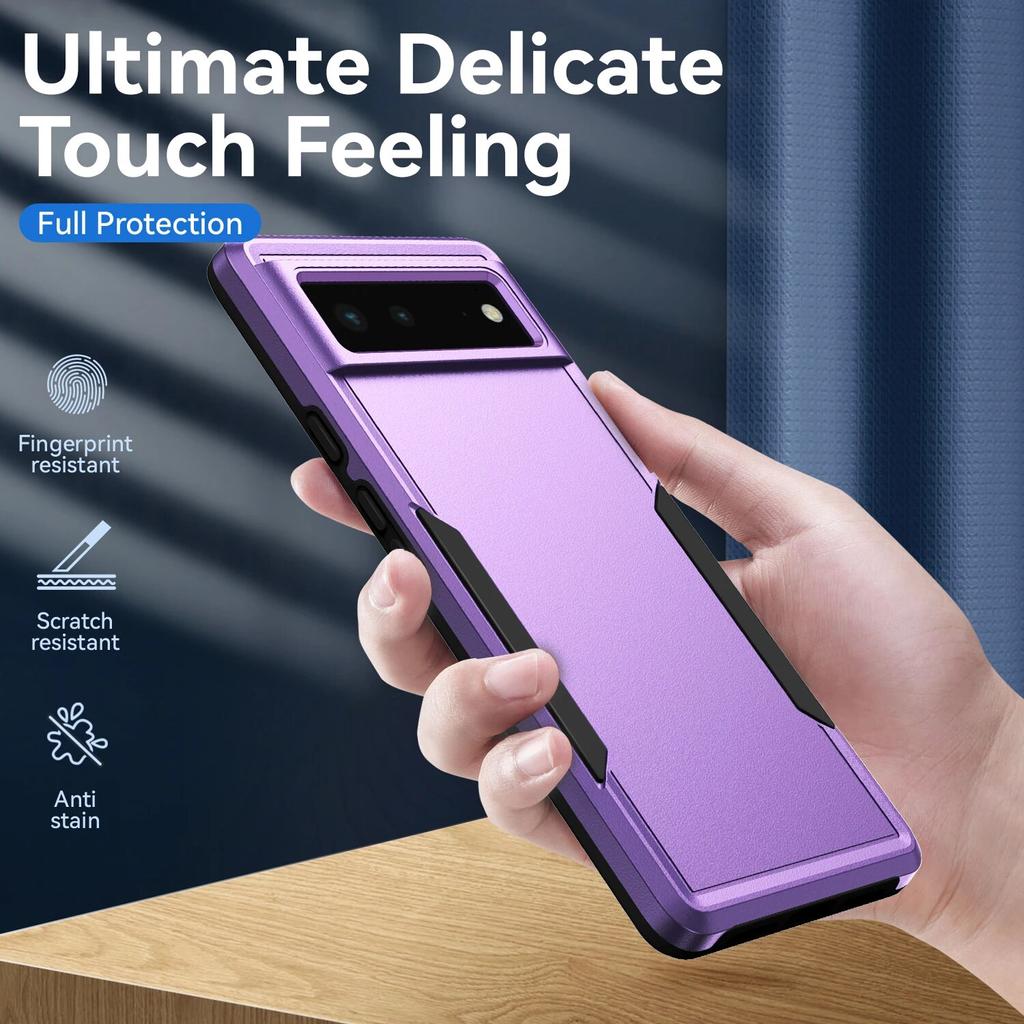 Anti-Shock Matte Capa Case for Google Pixel 8 Pro Pixel8 Pixel7 Pixel 6 7 Pro 6A 7A Pixel6 Pixel6A Pixel7a Anti-Drop Back Cover