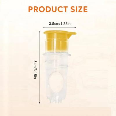 2/3 stuks Handmatige Citroenpers Draagbare Handheld Limoenpers met Deksel Schroefdop Citroenpers Handmatige Juicer met Ingebouwd Filter
