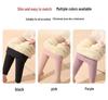 Extra Thick Fleece-Lined Lambswool Leggings for Women - Autumn/Winter, Plus Size, Northeast Warmth, Cotton Pants