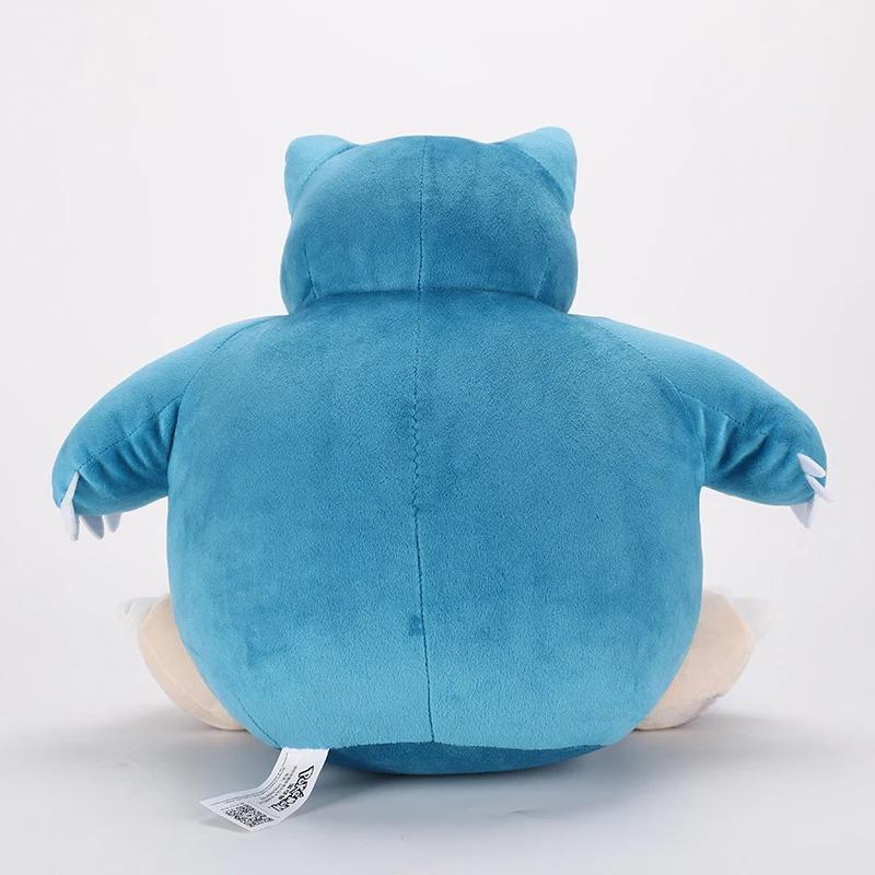 Monsters Snorlax Stuffed Plush Toy Cartoon Anime Movie Pocket Monsters Kawaii Animal Doll Giving Boy Birthday Gift