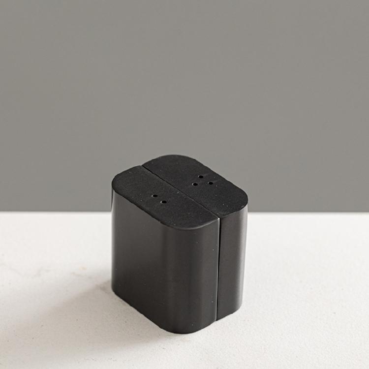 2 st Kryddströare Rostfritt Stål Salt Peppar Dispenser Kryddbehållare för Restauranger och Utomhusmatlagning